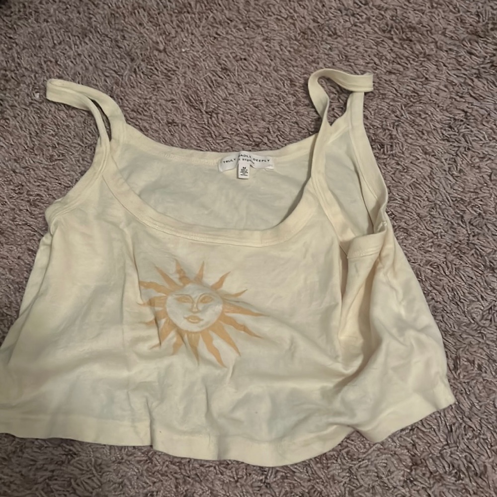 Super cute sun tank top from urban outfitters.
